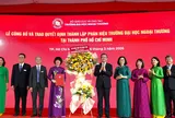 Lễ công bố thành lập Phân hiệu Trường Đại học Ngoại thương tại TP.HCM: Tầm vóc mới, sứ mệnh mới