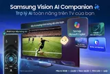 Samsung mở bán bộ sưu tập AI TV và loa lifestyle 2026 trên nền tảng online, ưu đãi độc quyền khi theo dõi livestream ngày 22/4