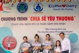 Quỹ K Coffee & Cherry hỗ trợ 330 triệu đồng cho các bệnh nhi khó khăn