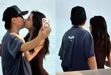 Nam ca sĩ U50 bị bắt gặp 'khoá môi' nồng cháy với hot girl kém 16 tuổi trên bãi biển