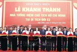 Tổng Bí thư Tô Lâm dự Lễ Khánh thành Nhà tưởng niệm Chủ tịch Hồ Chí Minh tại Di tích Đồi E2