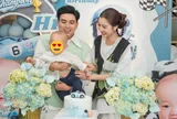 Hồ Quang Hiếu và vợ kém 17 tuổi làm tiệc thôi nôi hoành tráng cho quý tử