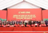 Sáng 19/3, đồng loạt khởi công xây dựng các trường nội trú biên giới còn lại