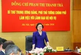 Phó Thủ tướng Phạm Thị Thanh Trà giao nhiệm vụ trọng tâm, cấp bách cho Bộ Nội vụ