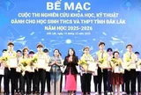 Tổ chức thi nghiên cứu KH-KT cấp quốc gia dành cho học sinh trung học từ 20-22/3