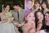 Puka, Khánh Vân và dàn sao lên đồ dự lễ cưới Nhung Gumiho và Andiez Nam Trương