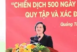 Phó Thủ tướng Phạm Thị Thanh Trà phát động Chiến dịch 500 ngày đêm tìm kiếm, quy tập và xác định danh tính hài cốt liệt sĩ