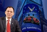 Cổ phiếu VinFast liên tục bùng nổ trên sàn Nasdaq, vốn hoá vượt 11 tỷ USD, tỷ phú Phạm Nhật Vượng giàu thứ 97 thế giới