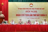 Khai mạc hội nghị Đoàn Chủ tịch Trung ương Mặt trận Tổ quốc Việt Nam lần thứ 7 khóa X