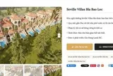 Sự thật về dự án Seville Villas Bla tại Lâm Đồng