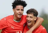 Con trai Ronaldo lập cú đúp