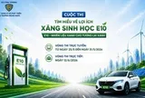 Cổng trực tuyến Cuộc thi tìm hiểu về xăng E10 mở từ 10h ngày 25/5