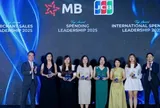 MB nhận 09 giải thưởng danh giá từ Hội nghị thường niên JCB Việt Nam 2026