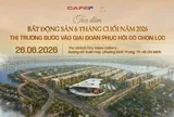 Sáng nay sẽ diễn ra Hội thảo "Bất động sản 6 tháng cuối 2026: Thị trường bước vào giai đoạn phục hồi có chọn lọc"