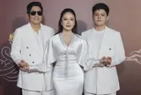 Gia đình Thanh Thúy và Đức Thịnh chiếm spotlight với trang phục 'ton sur ton'