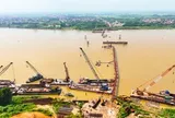 Toàn cảnh cây cầu hơn 3.400 tỷ đồng nối Hà Nội - Phú Thọ sau gần 1 năm thi công