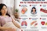 Người phụ nữ truyền dịch tại nhà trước khi bay châu Âu, bác sĩ cảnh báo rủi ro