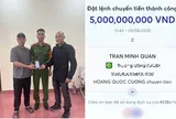Nam thanh niên SN 2001 nhận 12 lần chuyển khoản tổng 5 tỷ đồng lúc 16h chiều: Công an hỗ trợ hoàn trả cho người gửi