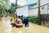 Bão số 4: Đã sơ tán hơn 160 hộ dân ở các vùng có nguy cơ ngập sâu, sạt lở đất