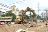 Nhịp thi công sôi động trên công trường dịp Quốc khánh 2-9