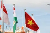 Lễ chào đón và thượng cờ Đoàn Thể thao Việt Nam tại ASIAD 20