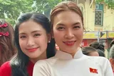 Hòa Minzy phản ứng về ngày vui của Mỹ Tâm