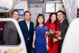 Tỷ phú Nguyễn Thị Phương Thảo xuất hiện tại lễ đưa dâu đặc biệt trên máy bay Vietjet