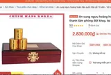 Hà Nội yêu cầu tăng cường kiểm tra An cung ngưu hoàng hoàn sau vụ thuốc giả