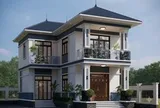 5 mẫu nhà 2 tầng mái Nhật dưới 2 tỷ đồng đáng tham khảo
