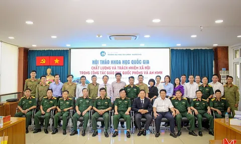 UFM tổ chức Hội thảo khoa học quốc gia “Chất lượng và trách nhiệm xã hội trong công tác Giáo dục quốc phòng và an ninh”