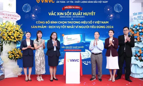 Hệ thống tiêm chủng VNVC chính thức ra mắt và triển khai tiêm vắc xin sốt xuất huyết của Takeda, Nhật Bản cho trẻ em từ 4 tuổi và người lớn