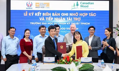 Canadian Wood Việt Nam Đồng Hành Cùng Trường Đại Học Sư Phạm Kỹ Thuật TP.HCM  Truyền Cảm Hứng Về Phát Triển Bền Vững Đến Thế Hệ Trẻ