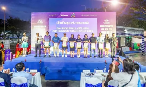 Bế mạc và trao giải Pickleball Việt Nam – Cúp Hyundai Thành Công 2025