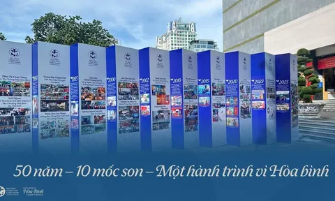 Bảo tàng Chứng tích Chiến tranh: 50 năm - 10 mốc son - một hành trình vì hòa bình