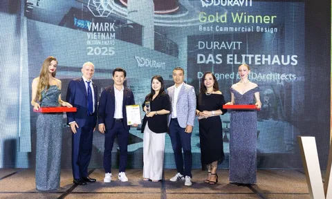 DAS ELITEHAUS – Dấu ấn tinh hoa của Duravit Việt Nam và IDArchitects tại VMARK Design Award 2025, tỏa sáng với giải thưởng Thiết kế thương mại xuất sắc