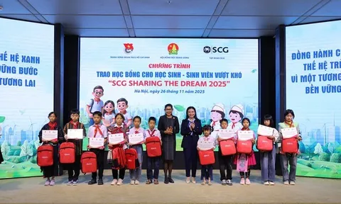 SCG Sharing the Dream 2025: Đồng hành cùng thanh niên Việt Nam và thúc đẩy các mục tiêu phát triển bền vững Quốc gia