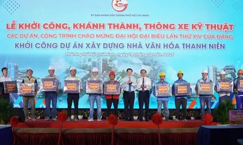 TP.HCM khởi công xây dựng Nhà Văn hóa Thanh niên hơn 2.240 tỷ đồng