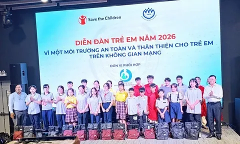 Diễn đàn lắng nghe tiếng nói trẻ em năm 2026 với chủ đề “Vì một môi trường An toàn và Thân thiện cho trẻ em trên không gian mạng”