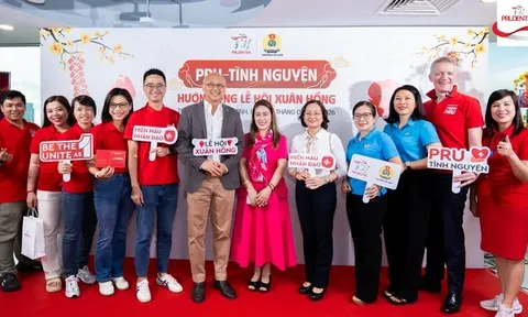 Hàng trăm nhân viên, tư vấn viên Prudential hiến máu hưởng ứng Lễ hội Xuân Hồng