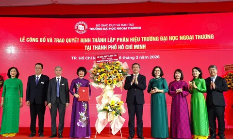 Lễ công bố thành lập Phân hiệu Trường Đại học Ngoại thương tại TP.HCM: Tầm vóc mới, sứ mệnh mới