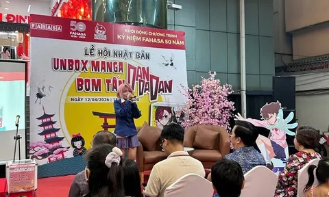 Lễ hội Nhật Bản - Đêm hội Manga tại Nhà Sách Tân Định thu hút đông đảo bạn đọc tham dự