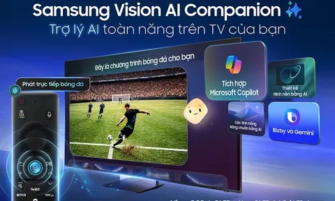 Samsung mở bán bộ sưu tập AI TV và loa lifestyle 2026 trên nền tảng online, ưu đãi độc quyền khi theo dõi livestream ngày 22/4