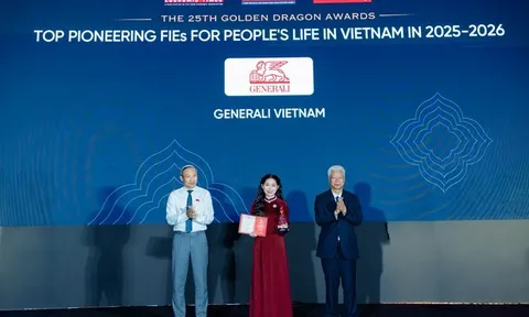 Generali Việt Nam khẳng định vị thế trong đổi mới sản phẩm bảo hiểm tại Giải thưởng Rồng Vàng 2026