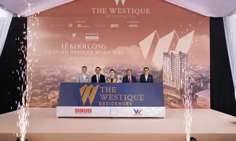 VCRE khởi công The Westique Residences, bổ sung nguồn cung căn hộ cao cấp giới hạn tại khu Tây TP.HCM