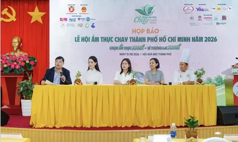 Lễ hội Ẩm thực chay TP.HCM 2026 hướng đến hệ sinh thái “Ẩm thực xanh – Tương lai xanh”