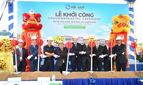 OJI Group khởi công nhà máy bao bì hộp giấy tiệt trùng 110 Triệu USD tại Việt Nam