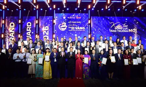 50 thương hiệu tiêu biểu được vinh danh tại Giải thưởng Thương hiệu Vàng TP.HCM 2026