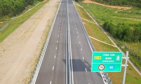 Cao tốc Vũng Áng - Bùng sẽ thông xe ngày 28/8