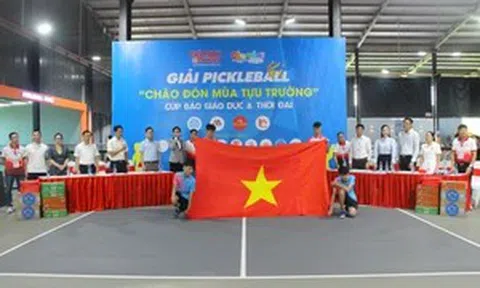 Khai mạc Giải Pickleball Cúp Báo GD&TĐ “Chào đón mùa tựu trường” năm 2025