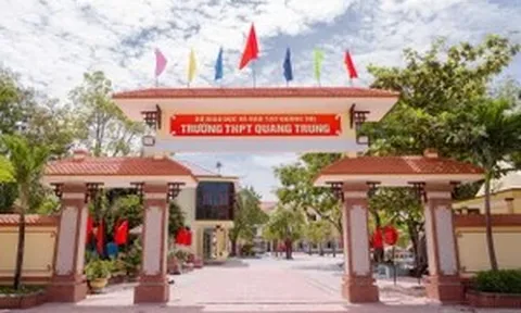 Ba thập kỷ dựng xây tri thức của Trường THPT Quang Trung